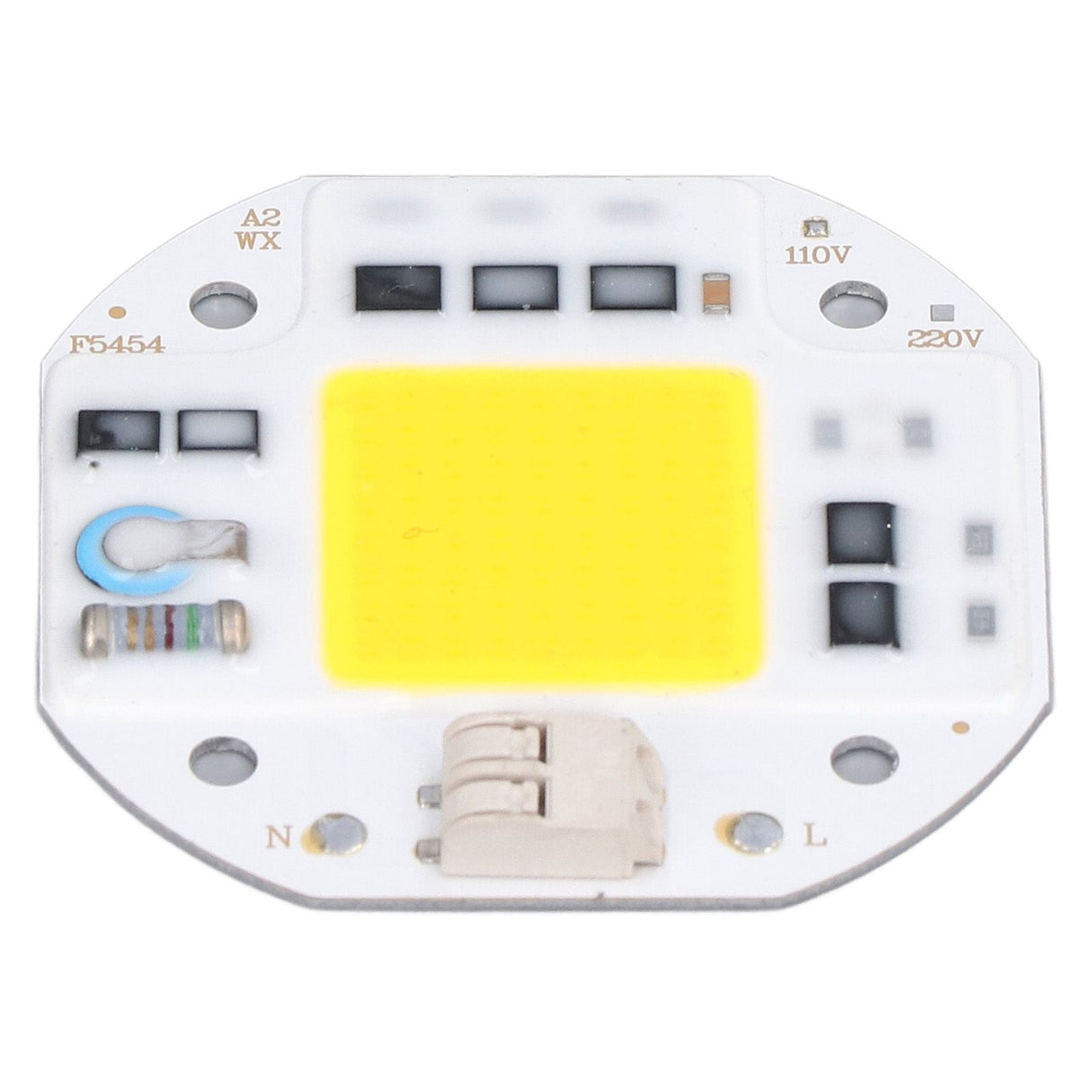 COB Lamp Bead High Power LED Chip High Brightness COB Light Emitter Drive Free for DIY Lighting 110V100W Warm White 2800K‑3500K