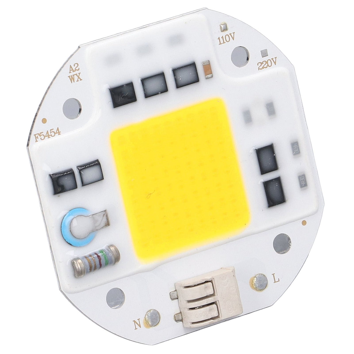 COB Lamp Bead High Power LED Chip High Brightness COB Light Emitter Drive Free for DIY Lighting 110V100W Warm White 2800K‑3500K