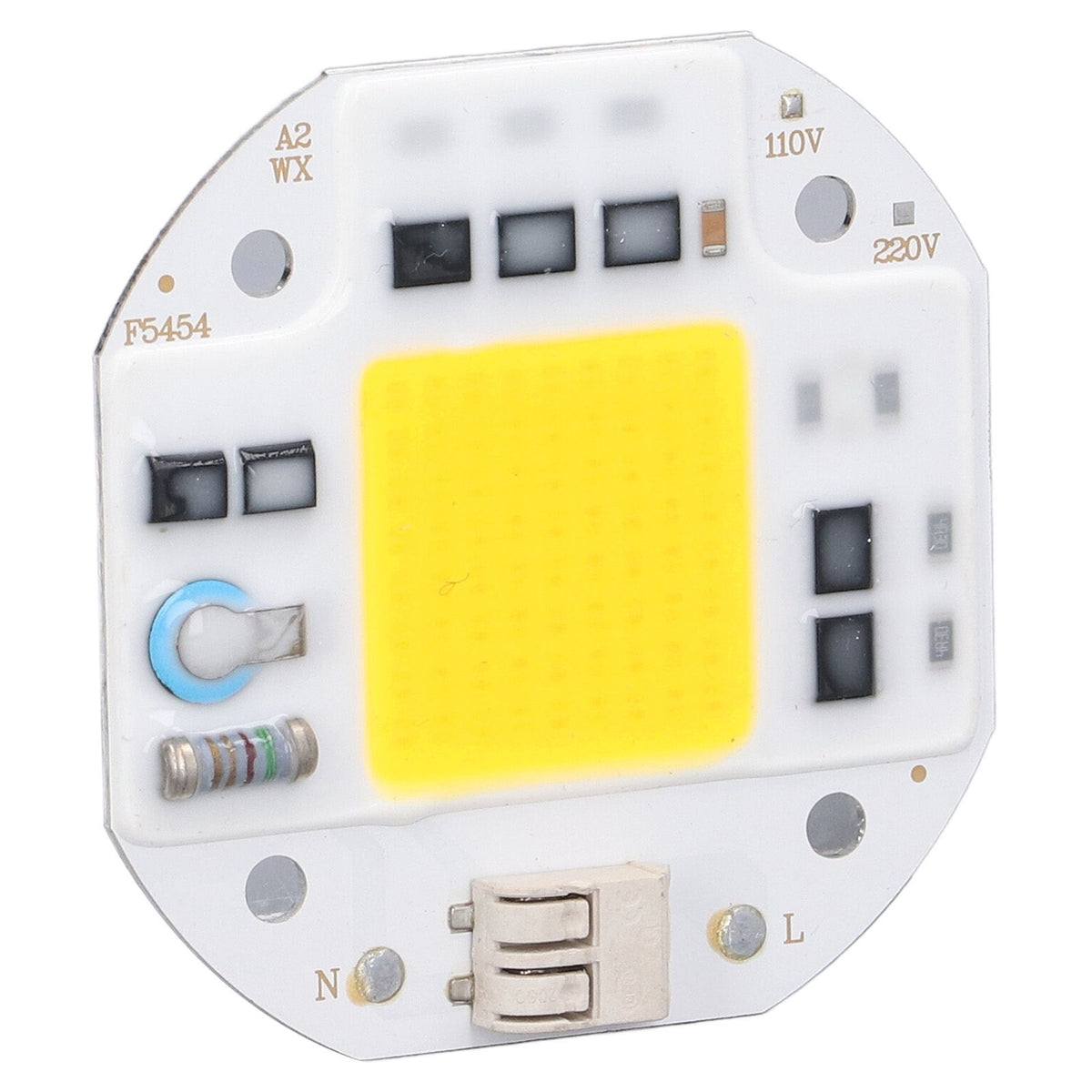 COB Lamp Bead High Power LED Chip High Brightness COB Light Emitter Drive Free for DIY Lighting 110V100W Warm White 2800K‑3500K