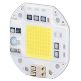 COB Lamp Bead High Power LED Chip High Brightness COB Light Emitter Drive Free for DIY Lighting 110V100W Cold White 5800K-6500K - Rear View