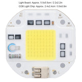 COB Lamp Bead High Power LED Chip High Brightness COB Light Emitter Drive Free for DIY Lighting 110V100W Cold White 5800K-6500K - Extra Image