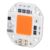 High Power LED Chip Plant Grow Light 380‑800NM COB Lamp Beads Drive Free for DIY Hydroponic Growing Light 220V100W - 45-Degree Angle