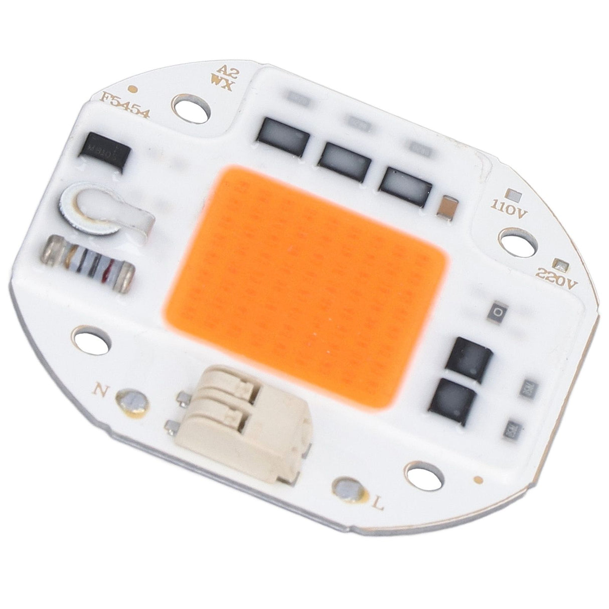 High Power LED Chip Plant Grow Light 380‑800NM COB Lamp Beads Drive Free for DIY Hydroponic Growing Light 220V100W