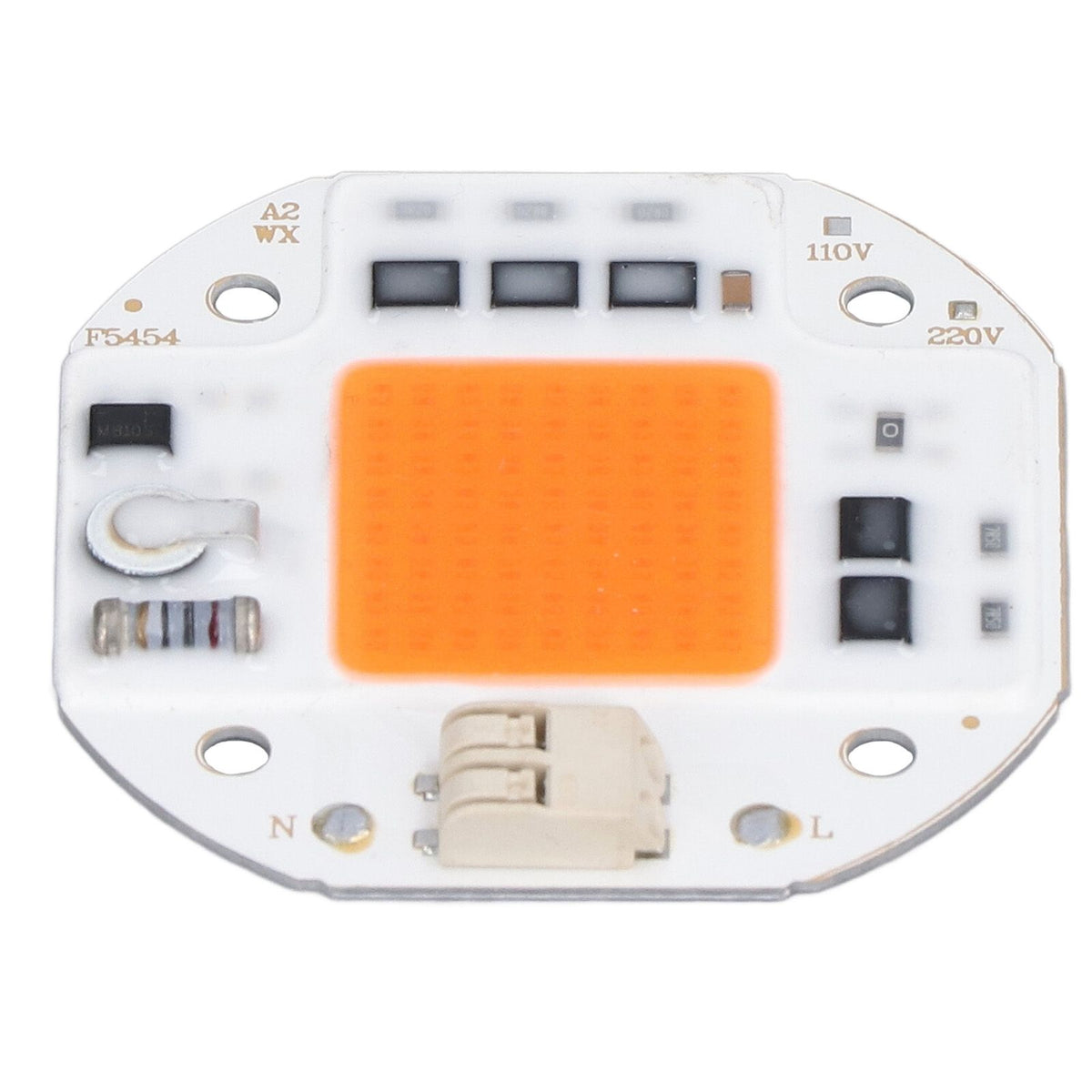 High Power LED Chip Plant Grow Light 380‑800NM COB Lamp Beads Drive Free for DIY Hydroponic Growing Light 220V100W