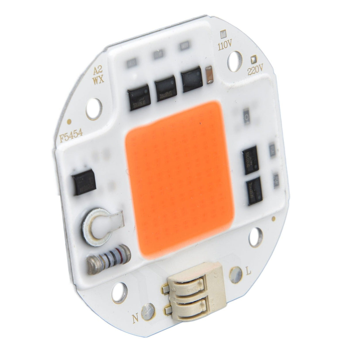 LED COB Chip Grow Light Bead LED Module 110V Full Spectrum 380‑800NM for DIY Plant Growth100W