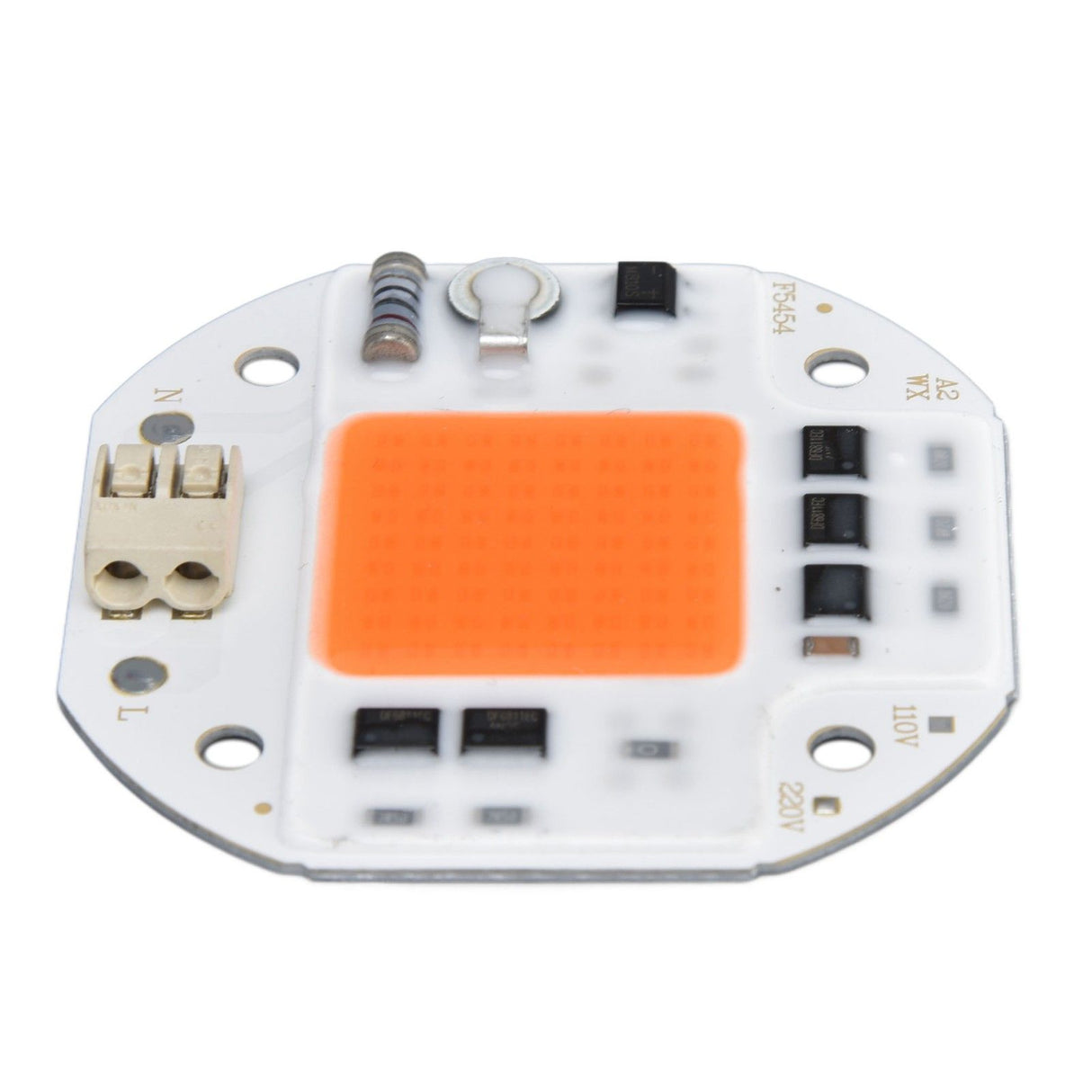 LED COB Chip Grow Light Bead LED Module 110V Full Spectrum 380‑800NM for DIY Plant Growth100W