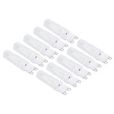 10pcs G9 Small Bulbs Blue Light Energy Saving Replacement LED Bulbs for Chandelier Table Lamp 500lm 3W 220V - Front View