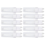 10pcs G9 Small Bulbs Blue Light Energy Saving Replacement LED Bulbs for Chandelier Table Lamp 500lm 3W 220V - Close-Up Angle