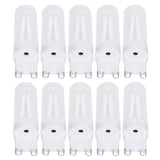 10pcs G9 Small Bulbs Blue Light Energy Saving Replacement LED Bulbs for Chandelier Table Lamp 500lm 3W 220V
