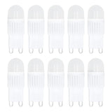 10pcs G9 Bulb Dimmable 2W 500lm G9 LED Bulb 30W Halogen Equivalent for Chandelier Ceiling Light Wall Lamp 220VWhite Light