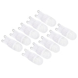 10pcs G9 Bulb Dimmable 2W 500lm G9 LED Bulb 30W Halogen Equivalent for Chandelier Ceiling Light Wall Lamp 220VWhite Light - Top-Down View