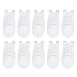 10pcs G9 Bulb Dimmable 2W 500lm G9 LED Bulb 30W Halogen Equivalent for Chandelier Ceiling Light Wall Lamp 220VWhite Light - Low Angle