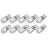 10PCS LED E12 Light Bulb Glass Small Ceiling Lamp Bulb 500LM Wall Lamp Bulb for Bedroom Office 220V