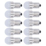 10pcs E14 Bulbs Energy Saving Warm White Light LED Small Bulbs for Ceiling Lamp Wall Lamp 500lm 1.5W 24V