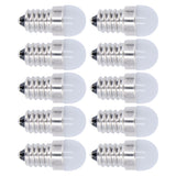 10pcs E14 Bulbs Energy Saving Warm White Light LED Small Bulbs for Ceiling Lamp Wall Lamp 500lm 1.5W 24V