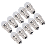 10pcs E14 Bulbs Energy Saving Warm White Light LED Small Bulbs for Ceiling Lamp Wall Lamp 500lm 1.5W 24V - Rear View