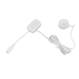 LED Under Cabinet Puck Lights Dimmable Ultra Thin Round Cabinet Light for Exhibition Halls Cabinets1 for 4
