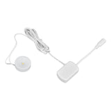 LED Under Cabinet Puck Lights Dimmable Ultra Thin Round Cabinet Light for Exhibition Halls Cabinets1 for 4