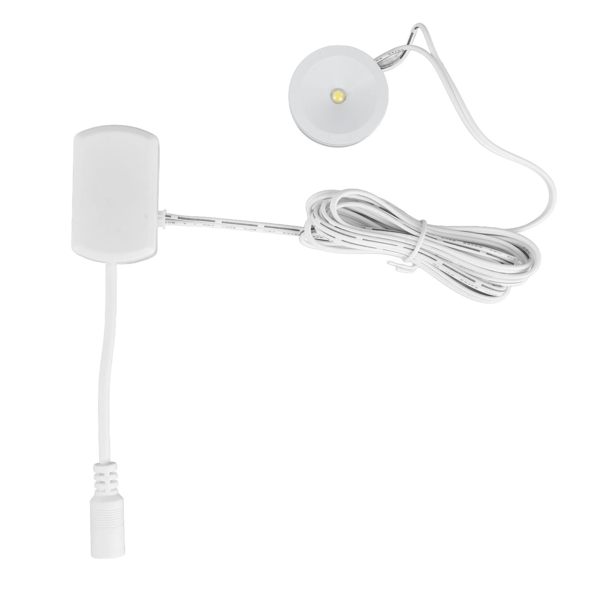 LED Under Cabinet Puck Lights Dimmable Ultra Thin Round Cabinet Light for Exhibition Halls Cabinets1 for 4