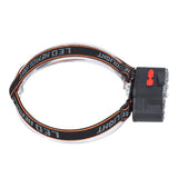 LED Headlamp 7 Lamp Beads High Brightness 4 Mode Waterproof USB Charging Head Band Light for Camping Maintenance - Front View