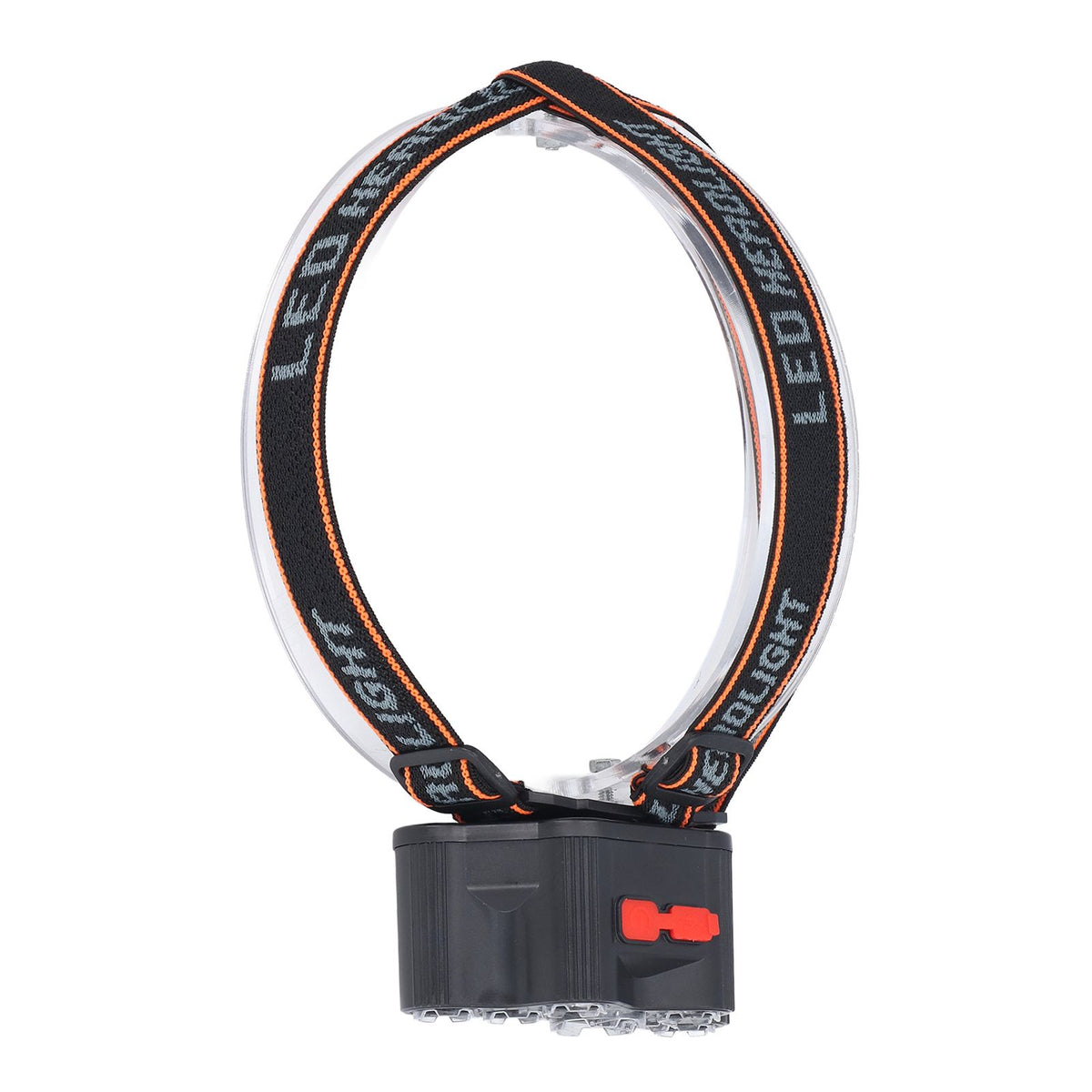 LED Headlamp 7 Lamp Beads High Brightness 4 Mode Waterproof USB Charging Head Band Light for Camping Maintenance