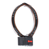 LED Headlamp 7 Lamp Beads High Brightness 4 Mode Waterproof USB Charging Head Band Light for Camping Maintenance - Rear View