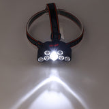 LED Headlamp 7 Lamp Beads High Brightness 4 Mode Waterproof USB Charging Head Band Light for Camping Maintenance - Extra Image