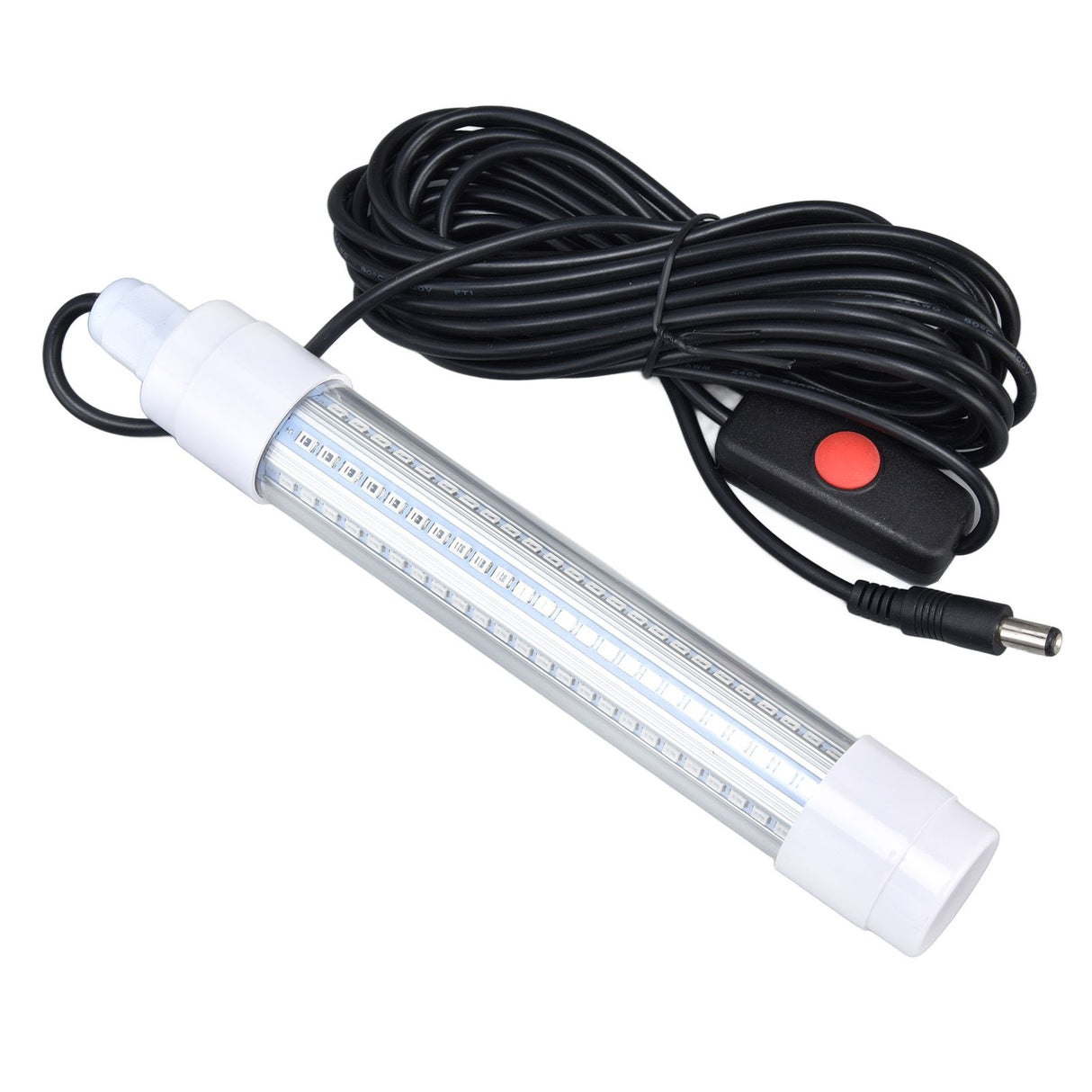 Submersible Fishing Light 16W AC12‑36V 1300lm LED Night Fishing Lure Bait Finder for Fish Tank AquariumWarm Light