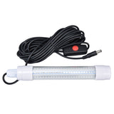 Submersible Fishing Light 16W AC12‑36V 1300lm LED Night Fishing Lure Bait Finder for Fish Tank AquariumWarm Light