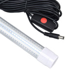 Submersible Fishing Light 16W AC12‑36V 1300lm LED Night Fishing Lure Bait Finder for Fish Tank AquariumWarm Light - Extra Image
