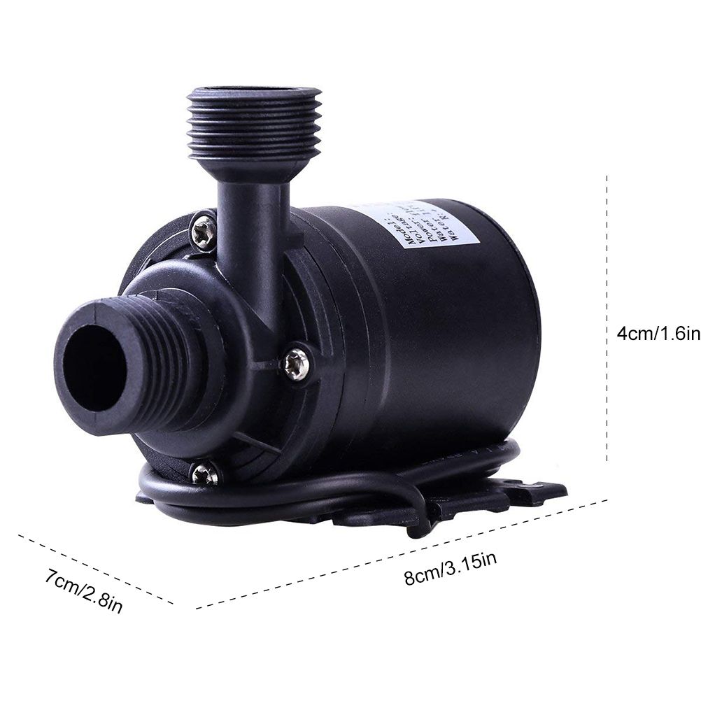 12V 800L / H High Performance and Low Noise Brushless Submersible Water Pump