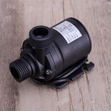 12V 800L / H High Performance and Low Noise Brushless Submersible Water Pump - Side View
