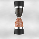 Stainless Steel Salt and Pepper Grinder Set 2 In 1 Seasoning Tank with Adjustable Grind Size