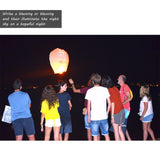 Chinese Lanterns Lanterns Biodegradable Fire Resistant Paper Lantern Chinese Wish Lanterns