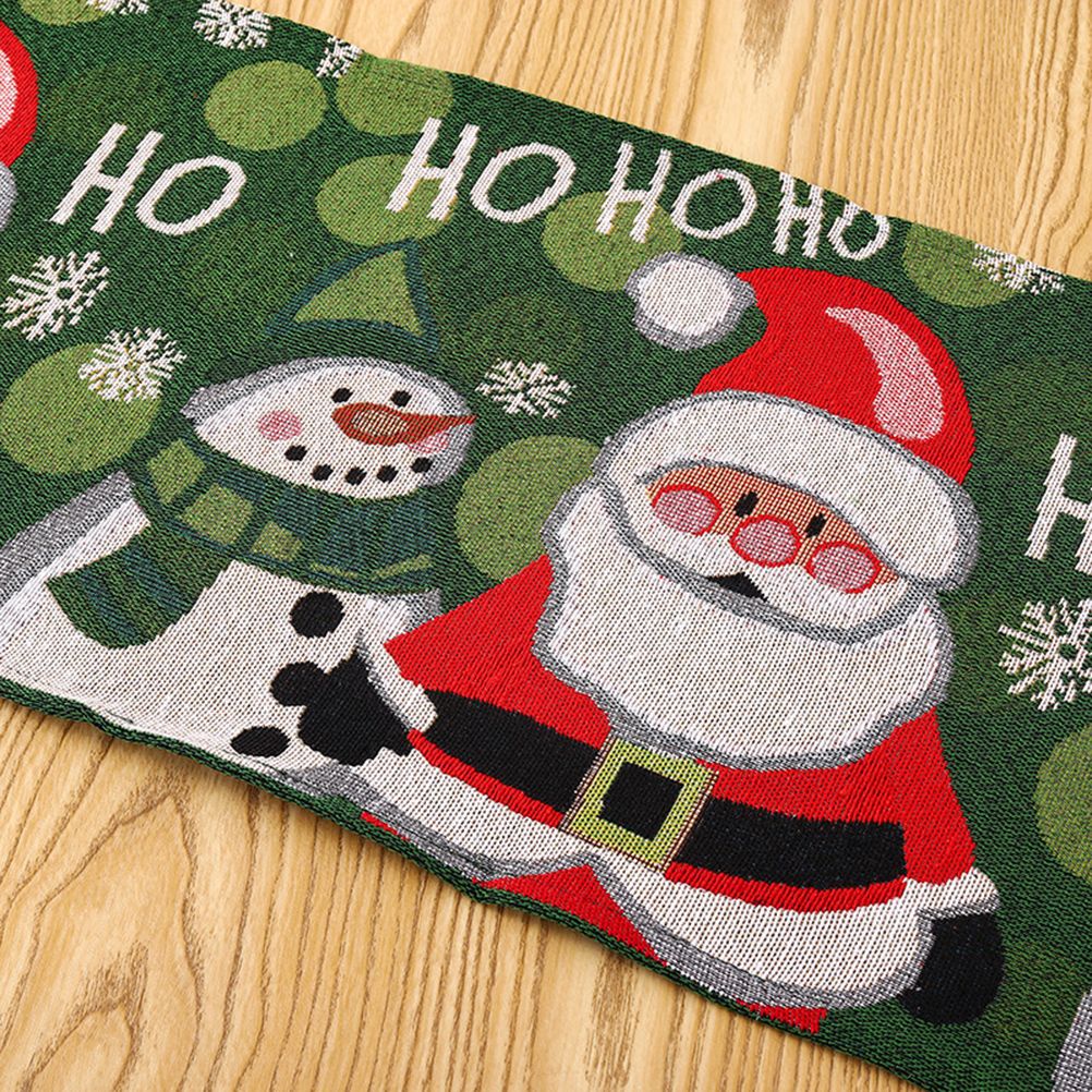 Christmas Table Runner Tablecloths Party Christmas Theme Table Cover New Year Party Xmas Desktop Decoration New Year Gift