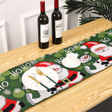 Christmas Table Runner Tablecloths Party Christmas Theme Table Cover New Year Party Xmas Desktop Decoration New Year Gift