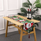 Christmas Table Runner Tablecloths Party Christmas Theme Table Cover New Year Party Xmas Desktop Decoration New Year Gift - Extra Image