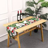Christmas Table Runner Tablecloths Party Christmas Theme Table Cover New Year Party Xmas Desktop Decoration New Year Gift - Extra Image