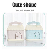 Money Bank Unbreakable Coin Bank for Girls and Boys Large Size Piggy Banks Practical Gifts for Birthday Christmas - Top-Down View