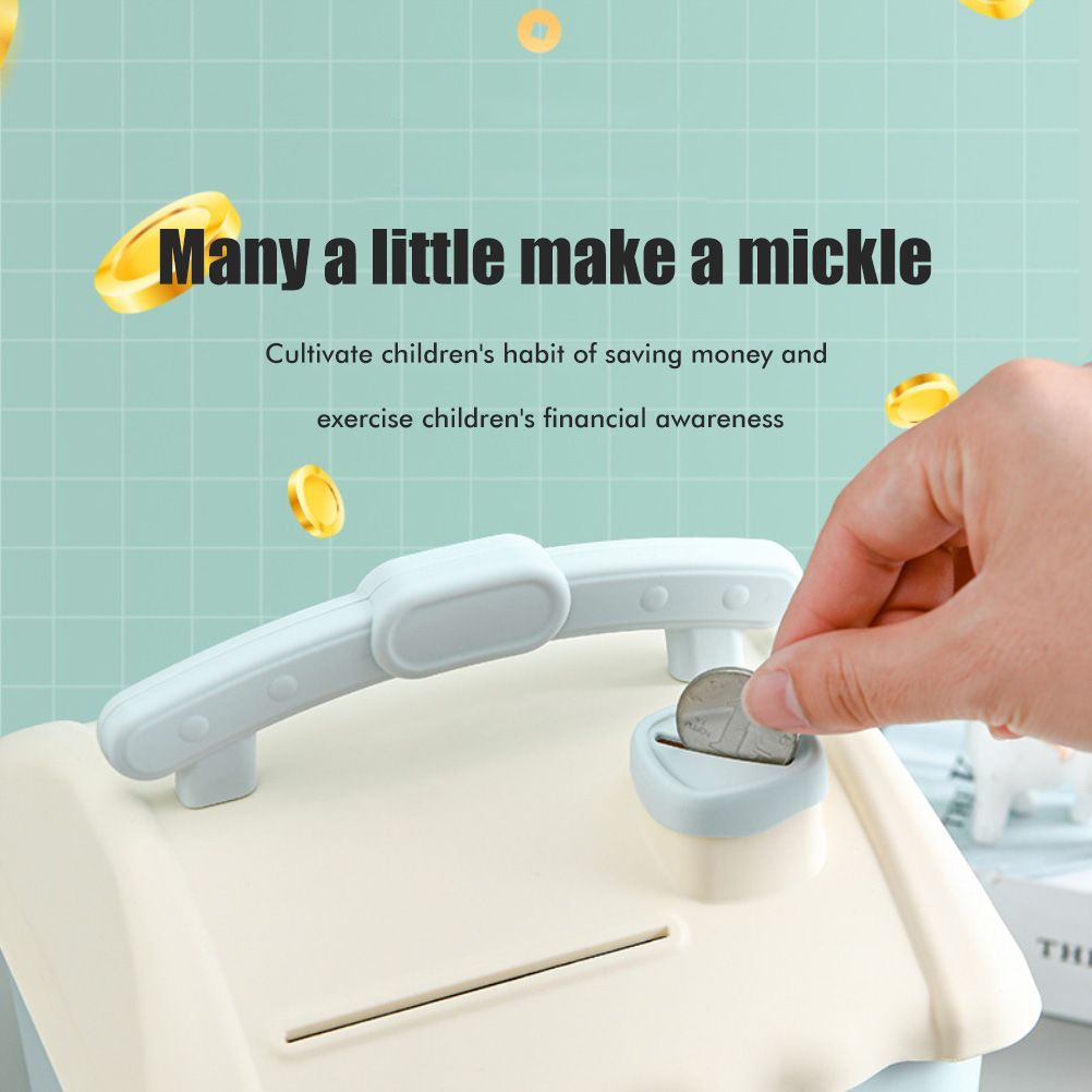 Money Bank Unbreakable Coin Bank for Girls and Boys Large Size Piggy Banks Practical Gifts for Birthday Christmas