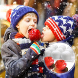 Christmas Eve 15 Cavity Apple Design Silicone Cake Molds Chocolate Mousse Pastry Bakeware Moulds Kitchen Dessert Baking Tools - Top-Down View