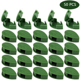 Pack of 50 Self Adhesive Plant Holders Plant Connector Clip Climbing Plants Fixing Wall Plant Clips for Supports Planting