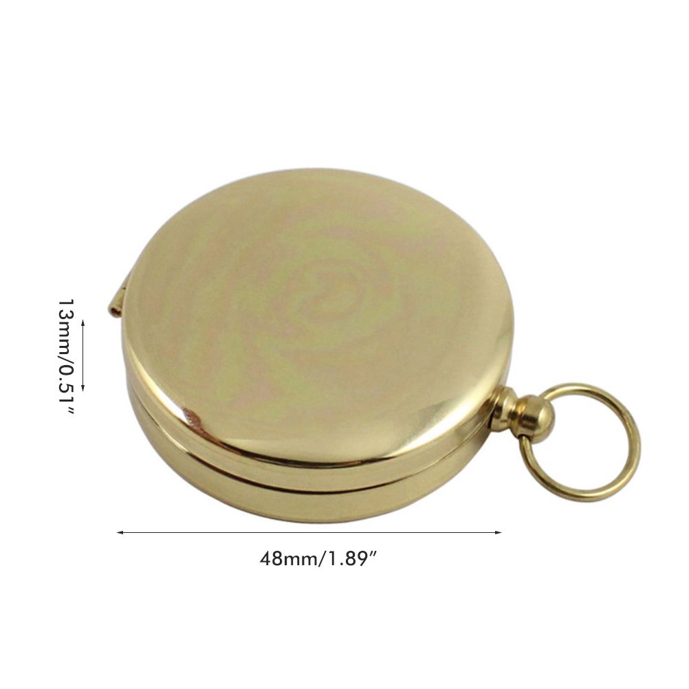 Luminous Compass Dad To Son Enjoy The Ride Gift for Camping Outdoor Activities Navigation Tool
