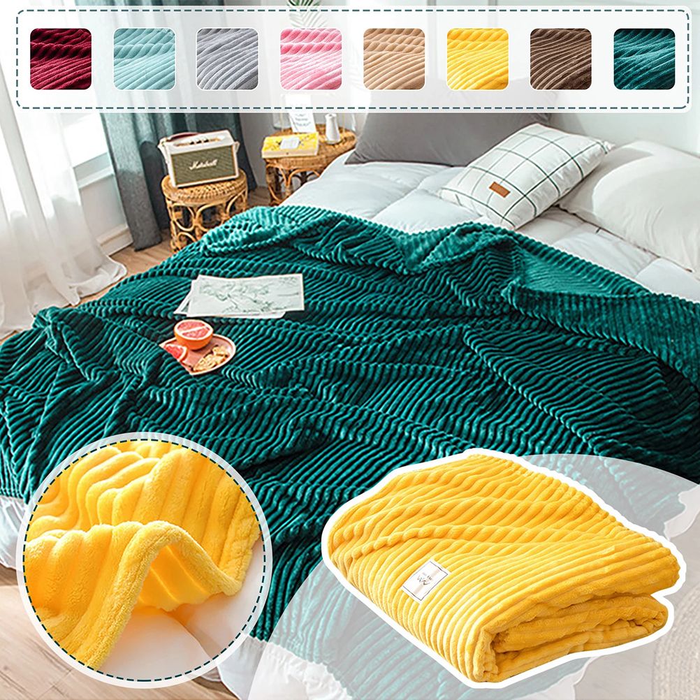 Super Soft Flannel Blankets for Beds 70*78.7inch Warm Throw Blanket for Home Bed Sofa