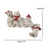 Christmas Door Frame Decoration Wooden Santa Claus Elk Xmas Decor for Home Christmas Party Ornament - Close-Up Angle