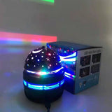 Star Night Light Projector for Kids 360 Degree Rotation LED Projection Lamp USB Colorful Gypsophila Lights - 45-Degree Angle