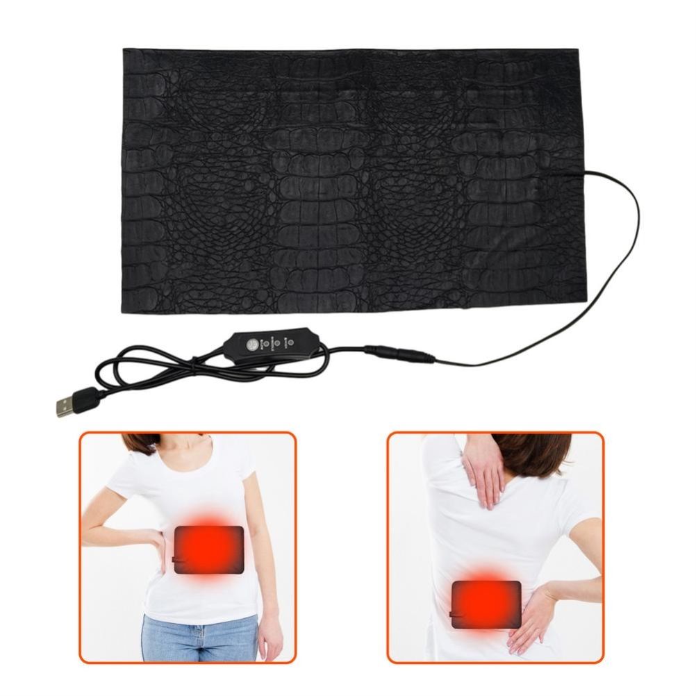 Reptile Heating Pad Scratch Proof USB PU Heating Sheet 3 Speed Temperature Adjustment Reptile Insulation Pad