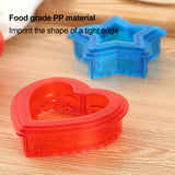 Triangle Sandwich Cutter Sealer Bread Decruster Pancake Maker DIY Cutters Bento Box Sandwich Decruster Press Mold for Kids