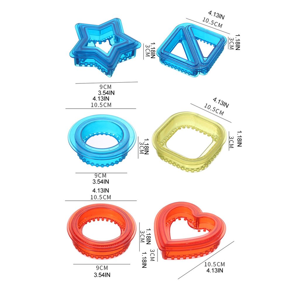 Square Sandwich Cutter Sealer Bread Decruster Pancake Maker DIY Cutters Bento Box Sandwich Decruster Press Mold for Kids