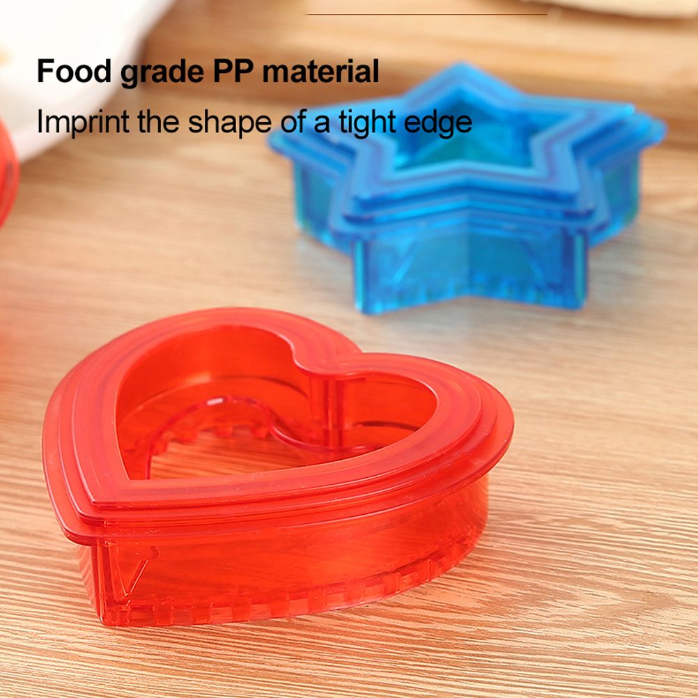 Square Sandwich Cutter Sealer Bread Decruster Pancake Maker DIY Cutters Bento Box Sandwich Decruster Press Mold for Kids